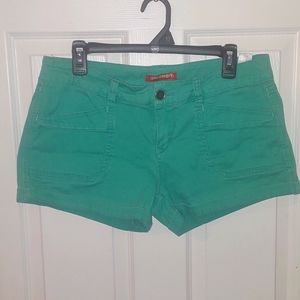 Women's juniors size 13 teal shorts